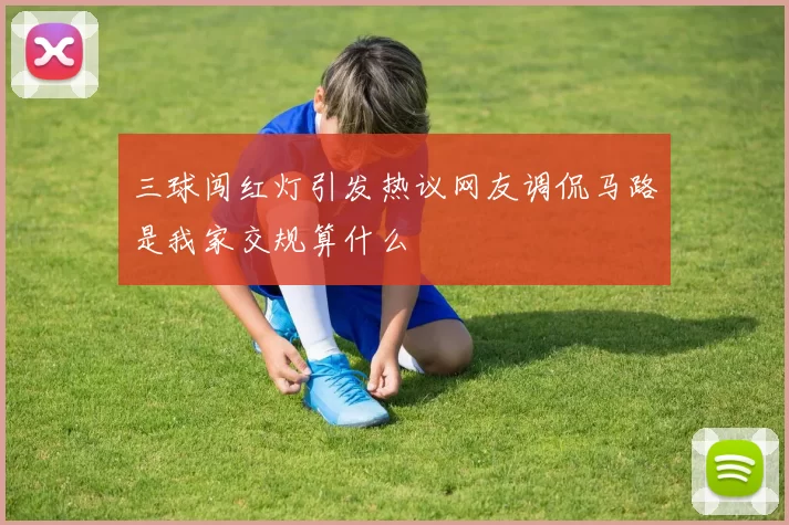 三球闯红灯引发热议网友调侃马路是我家交规算什么