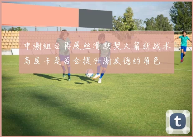 申谢组合再展丝滑默契火箭新战术乌度卡是否会提升谢泼德的角色